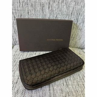 ボッテガヴェネタ(Bottega Veneta)のボッテガ　財布　ダークブラウン(長財布)