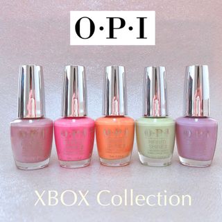 オーピーアイ(OPI)のOPI XBOX 5本セット 速乾❤︎艶❤︎色長持ち❤︎ジェル風ツヤ(マニキュア)