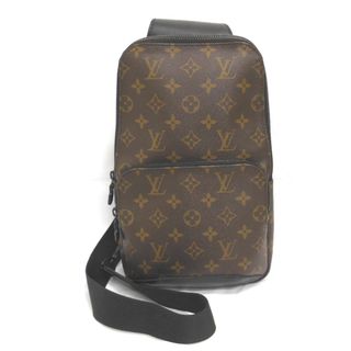 ルイヴィトン(LOUIS VUITTON)のルイ・ヴィトン ボディバッグ モノグラム マカサー アヴェニュー スリングバッグ M45897 メンズ LOUIS VUITTON NA2271 中古(ボディーバッグ)