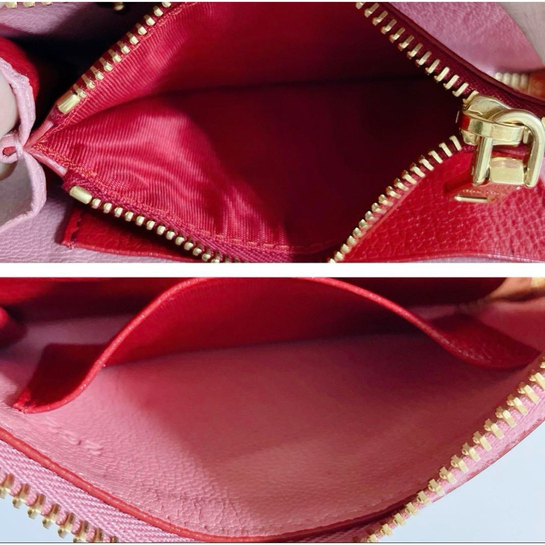 miumiu(ミュウミュウ)のMIU MIU ミュウミュウ マドラス ラブ ハート コインケース ピンク レディースのファッション小物(コインケース)の商品写真