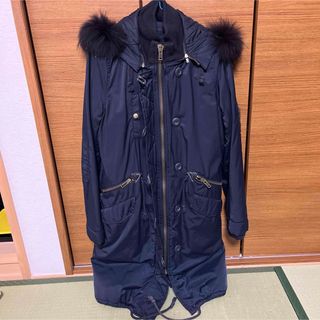 マウジー(moussy)のMoussy モッズコート　黒(モッズコート)