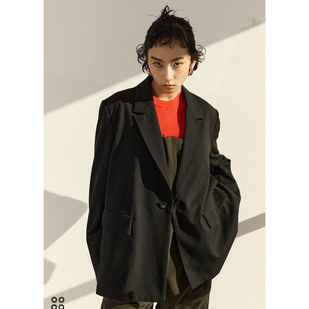 本日限定お値下げ!OMMO BIG SHOULDER BALLOON JK テーラード 本日限定お値下げ!OMMO BIG SHOULDER BALLOON JK テーラード