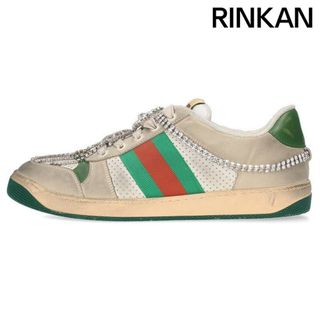 グッチ(Gucci)のグッチ  572192 クリスタル装飾ローカットスニーカー メンズ 9(スニーカー)