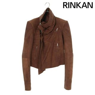 リックオウエンス(Rick Owens)のリックオウエンス  21SS  RP21S3707-LBA フライトジップアップブルゾン レディース 40(ブルゾン)