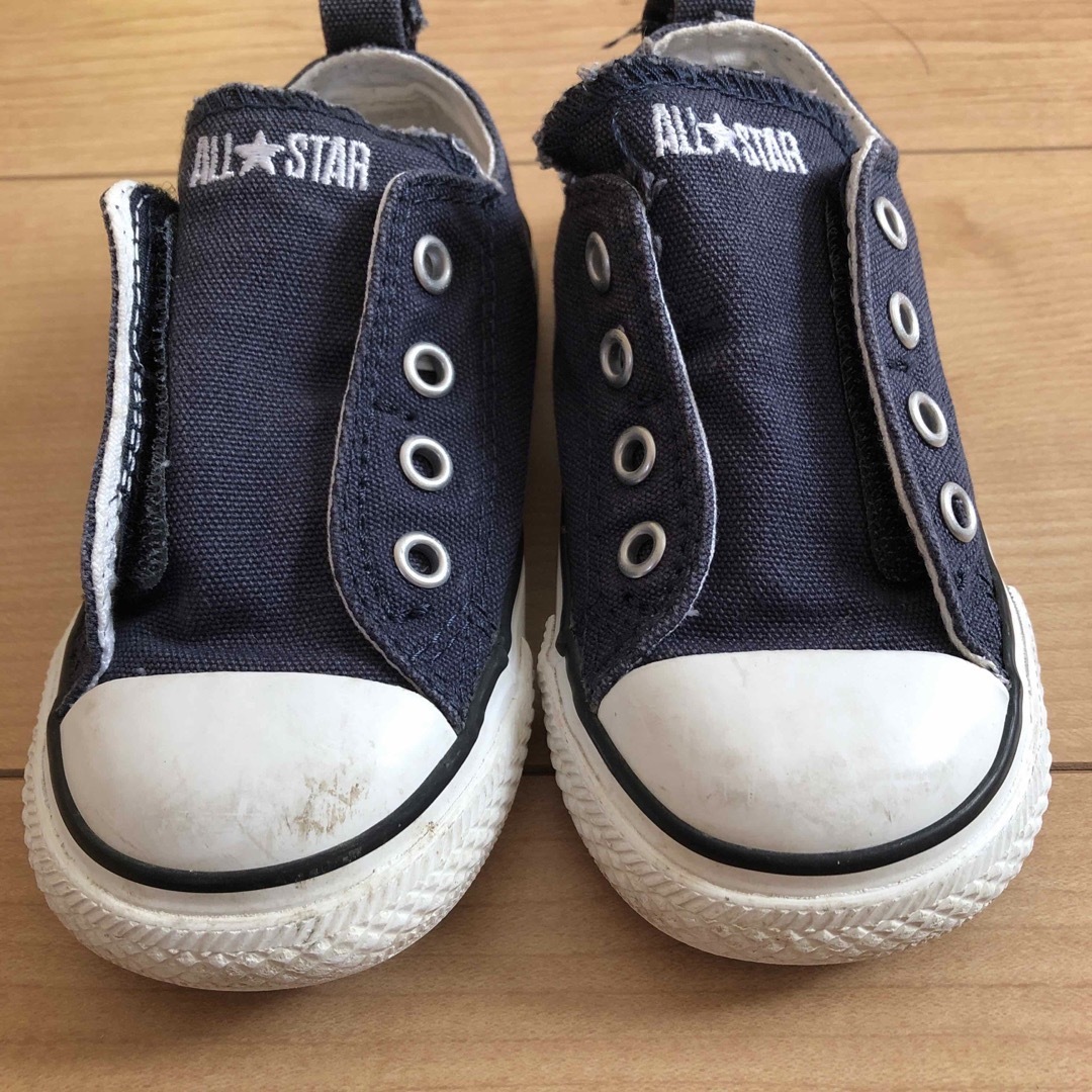 CONVERSE(コンバース)のconverse  コンバース　スニーカー　紺色　14㎝ キッズ/ベビー/マタニティのベビー靴/シューズ(~14cm)(スニーカー)の商品写真