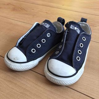 CONVERSE - converse  コンバース　スニーカー　紺色　14㎝