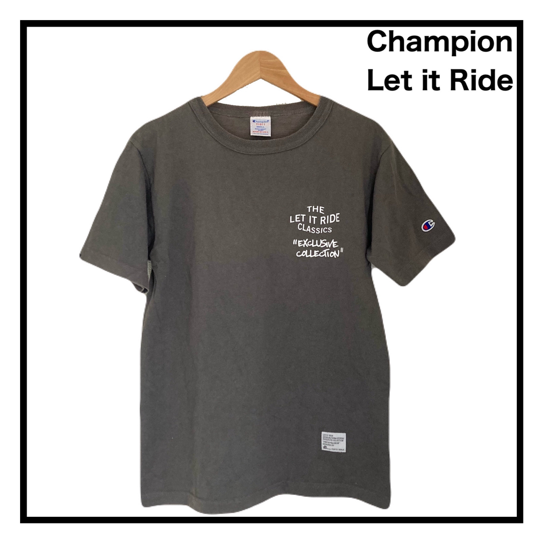 Champion(チャンピオン)のチャンピオン T1011 × Let it Ride コラボモデルTシャツ メンズのトップス(Tシャツ/カットソー(半袖/袖なし))の商品写真