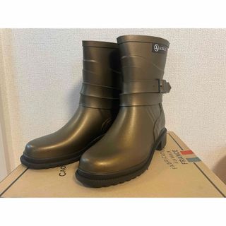 AIGLE - エーグル　レインブーツ　新品未使用 撥水ブーツ サイズ38（24.5）