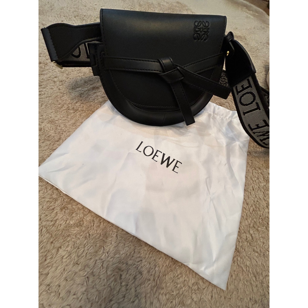 LOEWE *ロエベ ショルダーバッグ黒 LOEWE *ロエベ ショルダーバッグ黒