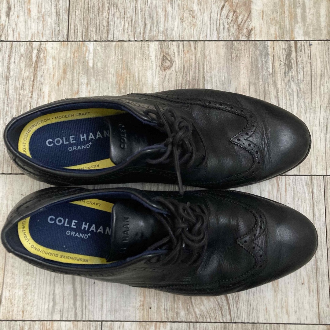 Cole Haan(コールハーン)のコールハーン　グランドプラスドレスウィングオックスフォード　ブラック　 メンズの靴/シューズ(ドレス/ビジネス)の商品写真