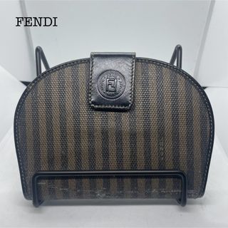 フェンディ(FENDI)のFENDI フェンディ 財布 コインケース パスケース ペカン ブラウン 箱付き(財布)