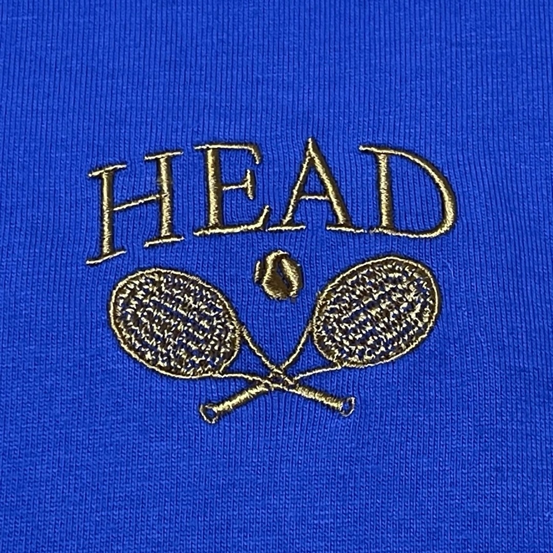 HEAD(ヘッド)の【送料無料・匿名発送】 HAED　ヘッドテニスクラブ　半袖　Ｔシャツ　ブルー　M スポーツ/アウトドアのテニス(ウェア)の商品写真