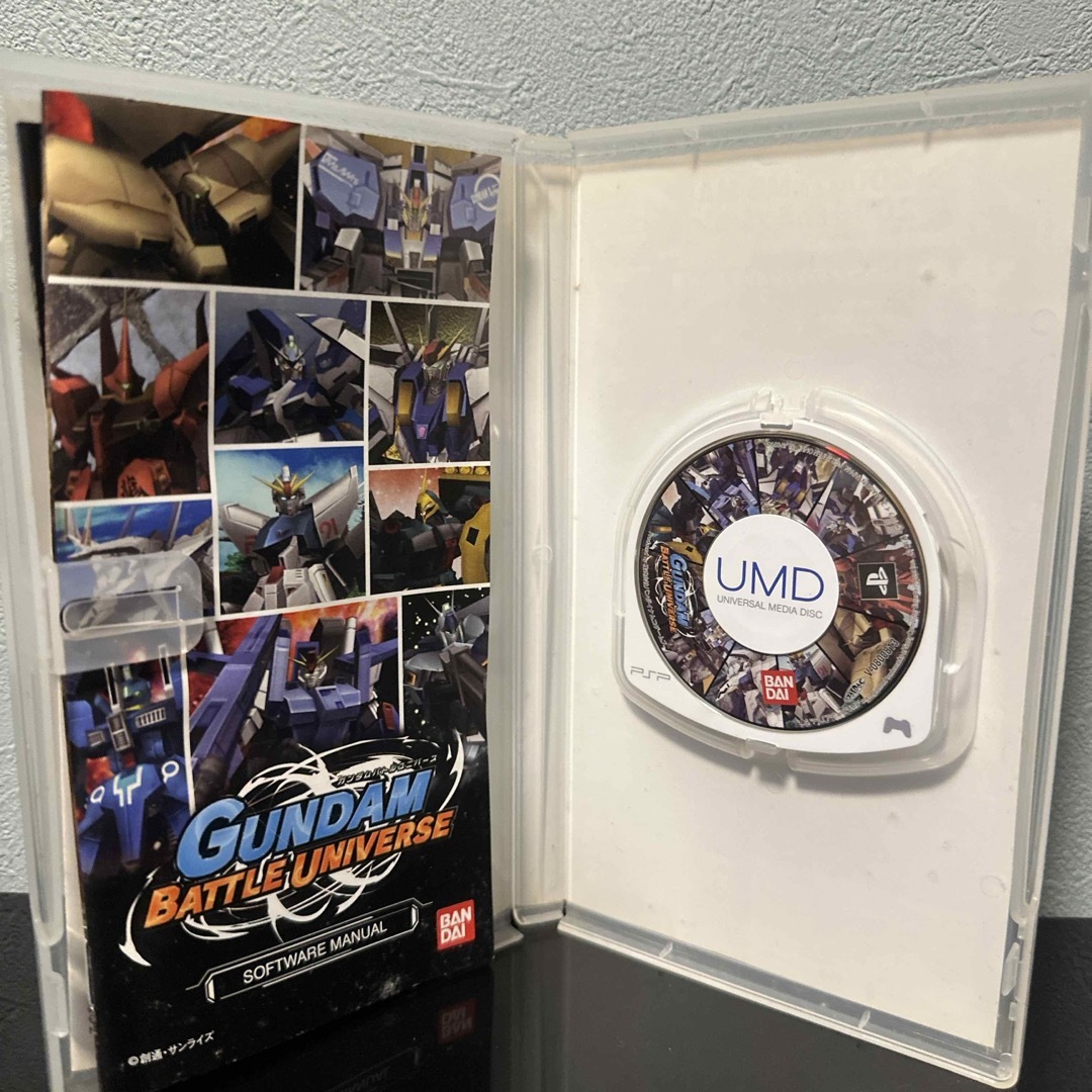 PlayStation Portable(プレイステーションポータブル)のガンダムバトルユニバース エンタメ/ホビーのゲームソフト/ゲーム機本体(携帯用ゲームソフト)の商品写真