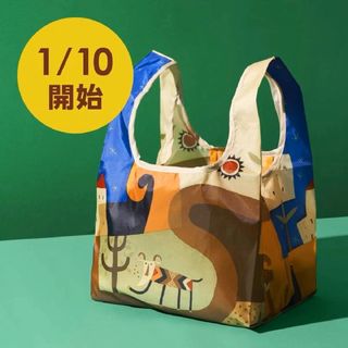 カルディ(KALDI)の伝説柄カルディKALDI 非売品　折り畳みエコバッグ　新品(エコバッグ)