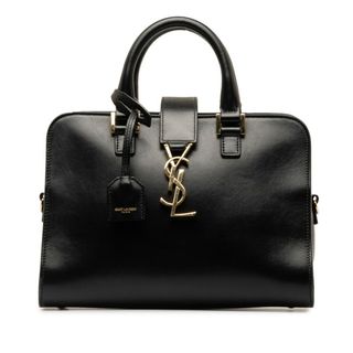 サンローラン(Saint Laurent)のサンローラン モノグラム ベイビーカバス ハンドバッグ 472466 レザー レディース SAINT LAURENT 【1-0143559】(ハンドバッグ)