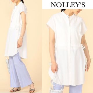 ノーリーズ(NOLLEY'S)のノーリーズ レイヤード風 ノースリーブ シャツ(シャツ/ブラウス(半袖/袖なし))