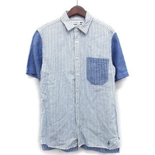 ユニクロ(UNIQLO)のユニクロ UNIQLO JW ANDERSON カジュアル シャツ ストライプ(シャツ)