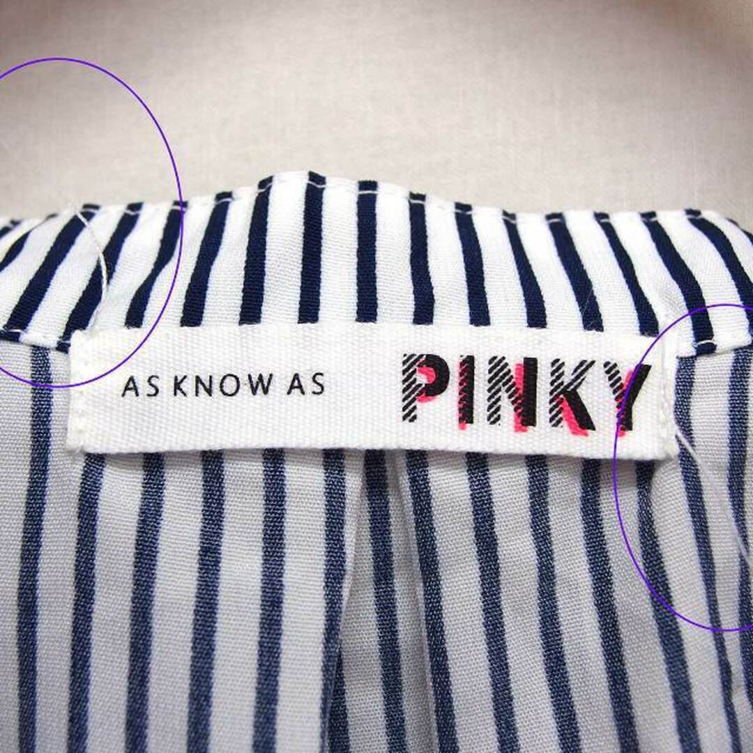 AS KNOW AS PINKY(アズノゥアズピンキー)のアズノウアズ ピンキー AS KNOW AS PINKY カットソー ブラウス レディースのトップス(その他)の商品写真