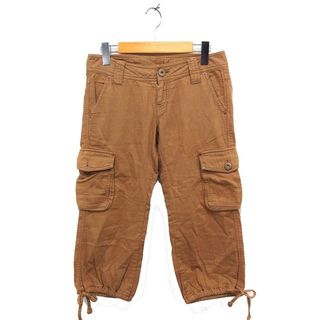 アンドバイピーアンドディー(&byP&D)のピンキー&ダイアン & by P&D カーゴ クロップドパンツ 無地 コットン(その他)