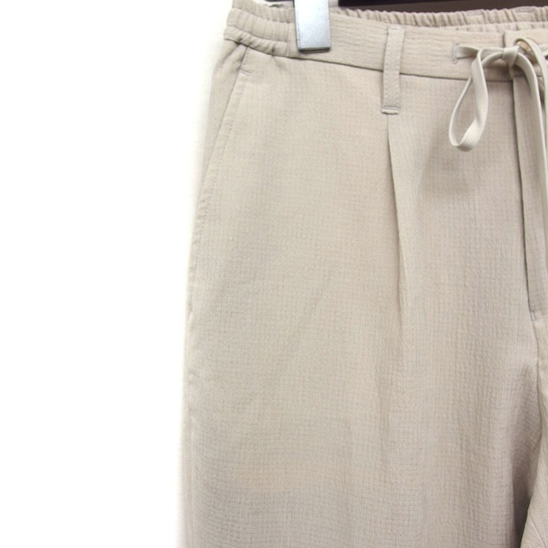 ABAHOUSE(アバハウス)のアバハウス ABAHOUSE タグ付き イージー テーパード パンツ メッシュ調 メンズのパンツ(スラックス)の商品写真
