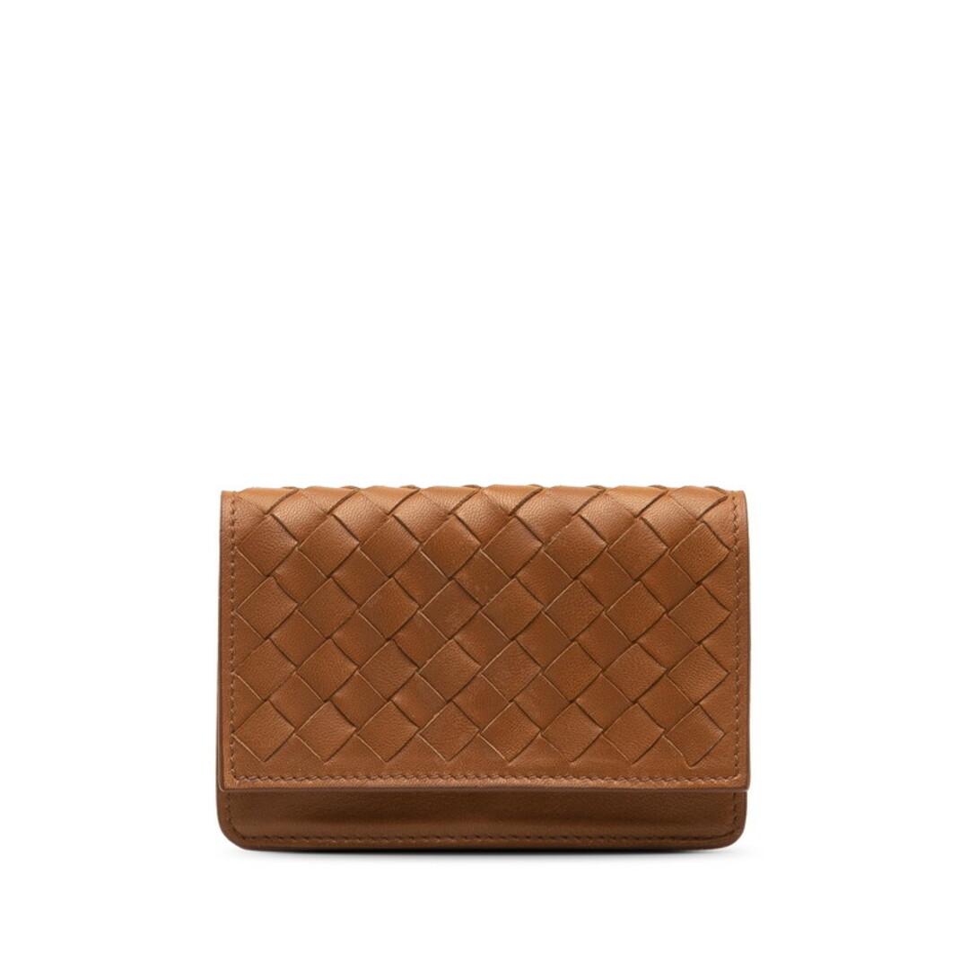 Bottega Veneta(ボッテガヴェネタ)のボッテガヴェネタ イントレチャート カードケース 515385 レザー メンズ BOTTEGAVENETA 【227-44502】 レディースのファッション小物(パスケース/IDカードホルダー)の商品写真