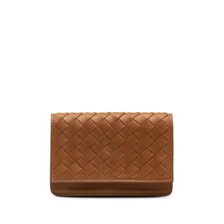 ボッテガヴェネタ(Bottega Veneta)のボッテガヴェネタ イントレチャート カードケース 515385 レザー メンズ BOTTEGAVENETA 【227-44502】(パスケース/IDカードホルダー)