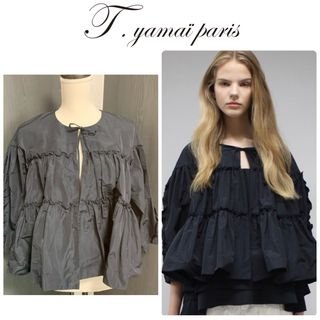 t.yamai paris - 定価4万 t.yamai paris ティアード　カーディガン