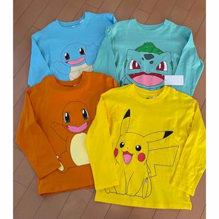 ポケモン(ポケモン)のH&M ポケモンロンTセット 110/116(Tシャツ/カットソー)