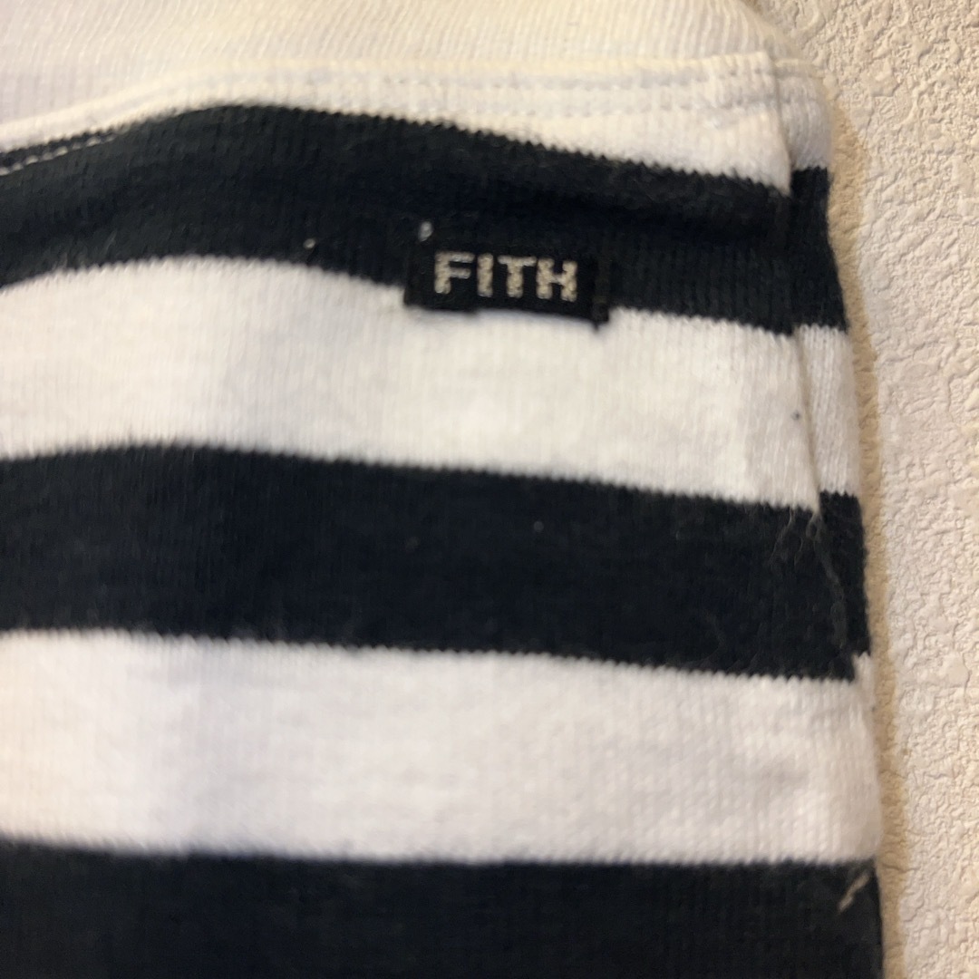 FITH(フィス)の美品FITHボーダースエットスカート100 キッズ/ベビー/マタニティのキッズ服女の子用(90cm~)(スカート)の商品写真