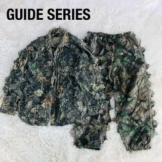 GUIDE SERIESリアルツリーギリースーツセットアップXLサバゲ―(戦闘服)