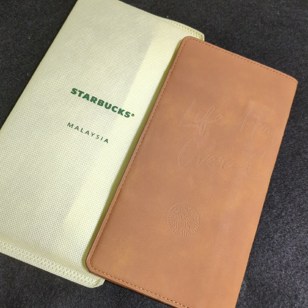 Starbucks(スターバックス)のSTARBUCKS　スターバックス　マレーシア限定　パスポートケース インテリア/住まい/日用品の日用品/生活雑貨/旅行(旅行用品)の商品写真