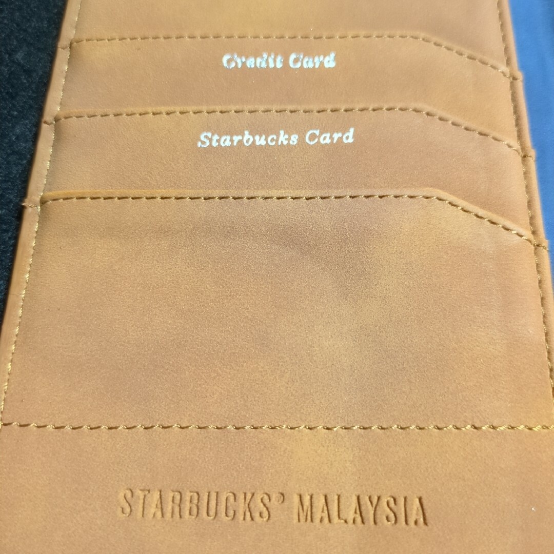 Starbucks(スターバックス)のSTARBUCKS　スターバックス　マレーシア限定　パスポートケース インテリア/住まい/日用品の日用品/生活雑貨/旅行(旅行用品)の商品写真