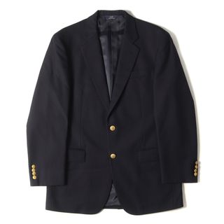 Brooks Brothers - 美品 BROOKS BROTHERS ブルックスブラザーズ ジャケット サイズ:39REG ゴールデンフリース刻印 金ボタン 2B ウール シングル ブレザー ジャケット テーラード 346 トラッド アイビー クラシック ダークネイビー アウター 上着【メンズ】【中古】