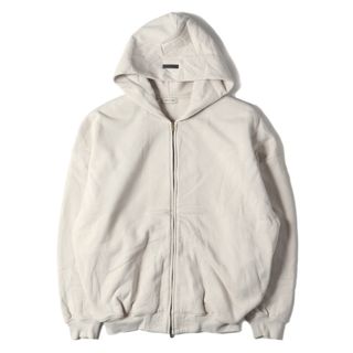 フィアオブゴッド(FEAR OF GOD)のFEAR OF GOD フィアオブゴッド パーカー サイズ:M 23AW プレーン オーバーサイズ ジップ スウェットパーカー Eternal Fleece Zip Hoodie ベージュ トップス フーデッド スウェットシャツ【メンズ】【中古】(パーカー)