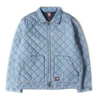 シュプリーム(Supreme)のSupreme シュプリーム ジャケット サイズ:XL 21AW Dickies ディッキーズ キルティング デニム ワークジャケット Quilted Work Jacket デニム アウター ブルゾン コラボ【メンズ】【中古】(Gジャン/デニムジャケット)