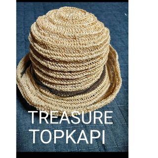 トレジャートプカピ(TREASURE TOPKAPI)の帽子　天然素材　アバカ　TREASURE　TOPKAPI(麦わら帽子/ストローハット)