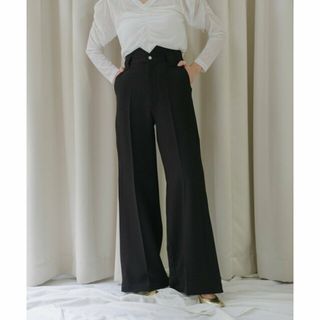 パルグループアウトレット(PAL GROUP OUTLET)の【ブラック】【Pasterip】Jersey button slit pants(その他)