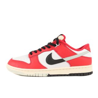 ナイキ(NIKE)の新品 NIKE ナイキ サイズ:27.5cm DUNK LOW RETRO PRM CHICAGO SPLIT (DZ2536-600) ダンク ロー レトロ プレミアム シカゴ スプリット ユニバーシティーレッド ブラック US9.5 ローカット スニーカー シューズ 靴【メンズ】(スニーカー)