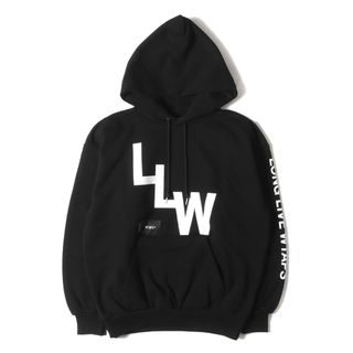 ダブルタップス(W)taps)の新品 WTAPS ダブルタップス パーカー サイズ:S 23AW LLWロゴ スウェットパーカー LLW / HOODY / COTTON ブラック 黒トップス フーデッド スウェットシャツ【メンズ】(パーカー)