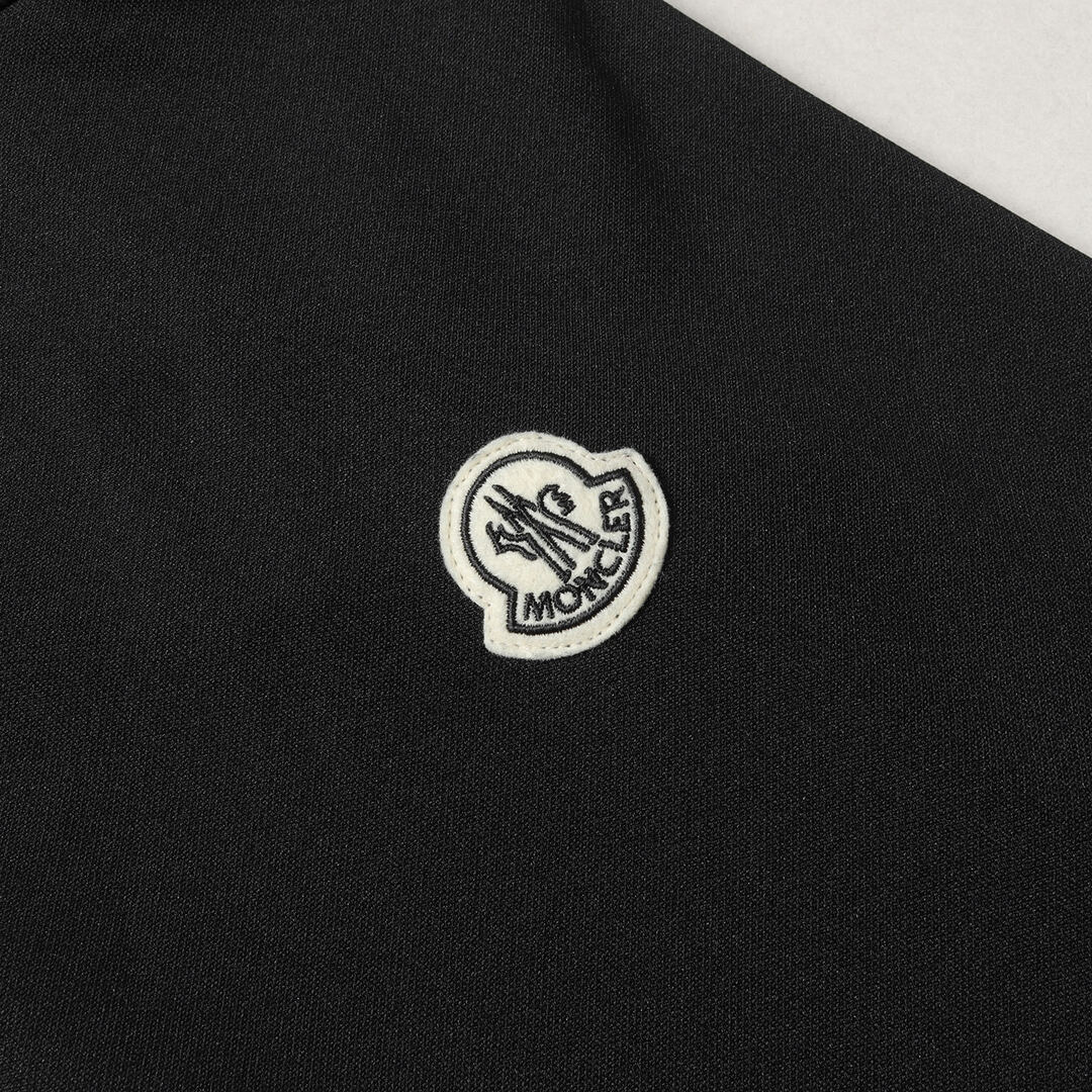 MONCLER(モンクレール)の美品 MONCLER モンクレール Tシャツ サイズ:S 22AW fragment design ホッケー シャツ ジャージー ロングスリーブTシャツ LS HOCKEY T-SHIRT トップス 長袖 カットソー フットボール ブラック 黒 イタリア製 ブランド コラボ【メンズ】【中古】 メンズのトップス(Tシャツ/カットソー(七分/長袖))の商品写真