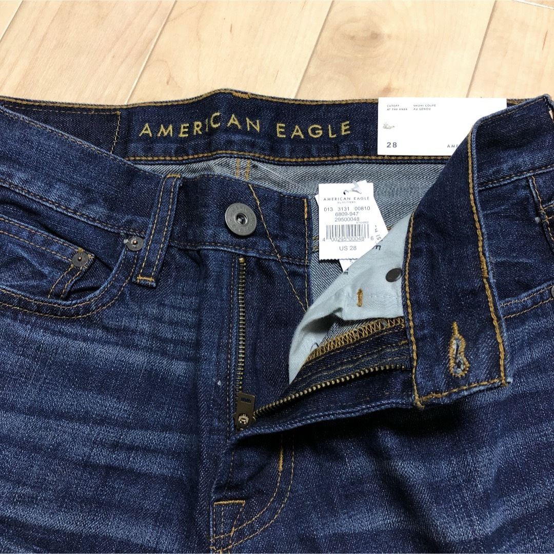 American Eagle(アメリカンイーグル)の【6枚セット】American Eagle Men’s デニムハーフパンツ 28 メンズのパンツ(ショートパンツ)の商品写真