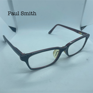 ポールスミス(Paul Smith)のPaul Smith ポールスミス メガネ ケース付き ワインレッド ブランド(サングラス/メガネ)