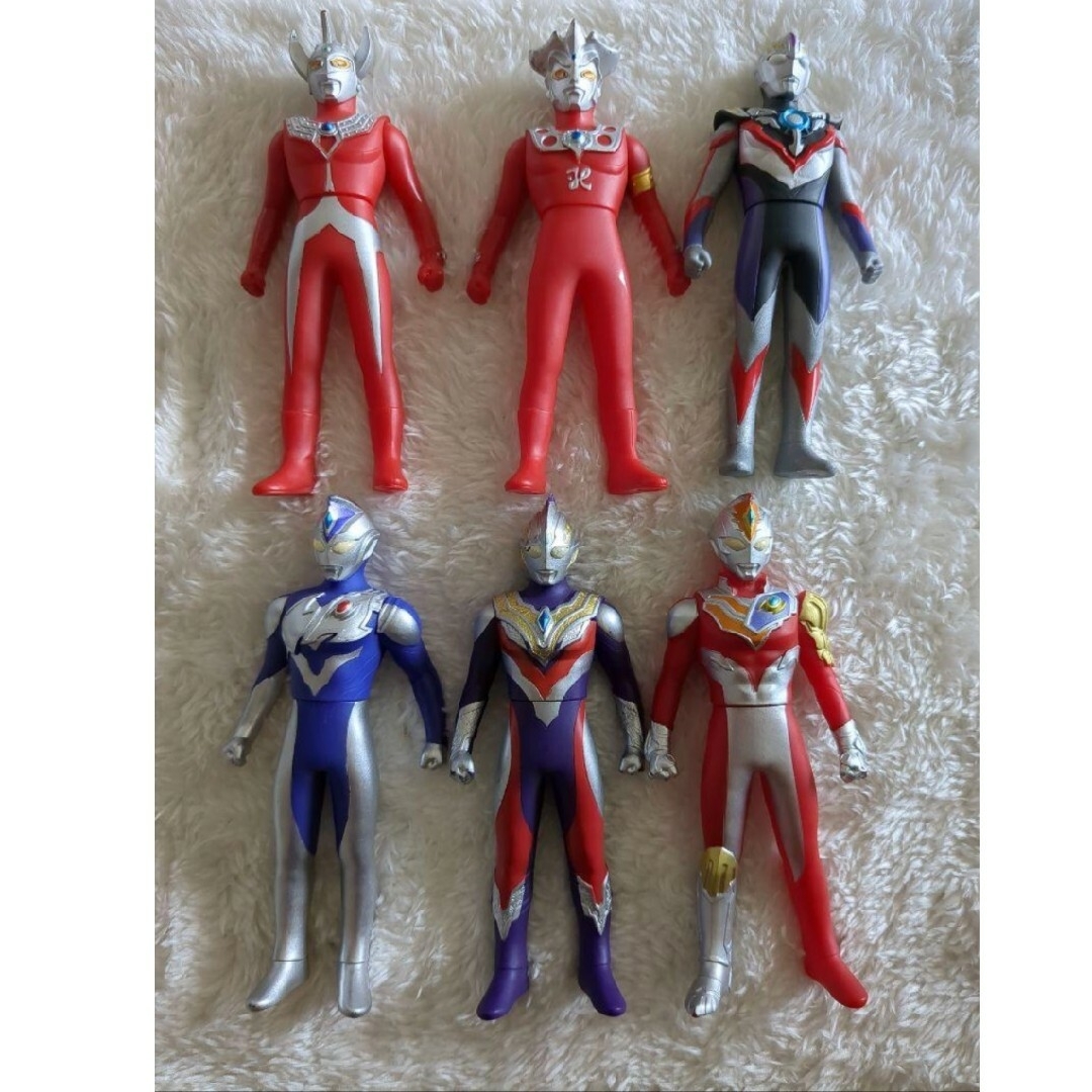 ウルトラマン　ソフビシリーズ　フィギュア　まとめ売り エンタメ/ホビーのフィギュア(特撮)の商品写真