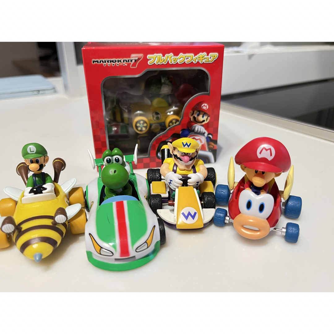 任天堂(ニンテンドウ)のマリオ　マリオカート　プルバックカー エンタメ/ホビーのおもちゃ/ぬいぐるみ(ミニカー)の商品写真