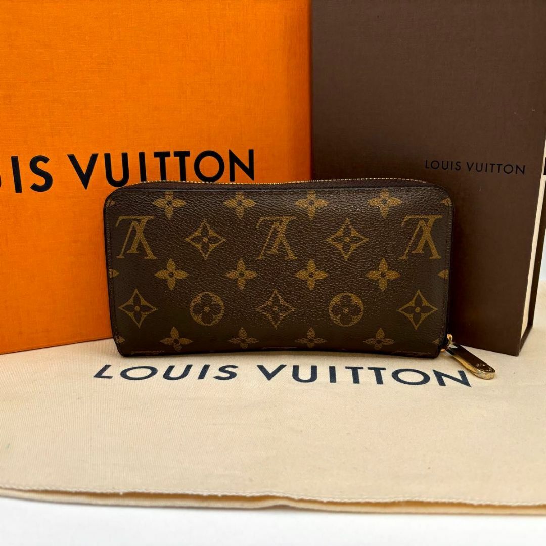 LOUIS VUITTON(ルイヴィトン)の【teru様】定価11万　ルイヴィトン　ジッピーウォレット　モノグラム　長財布 レディースのファッション小物(財布)の商品写真