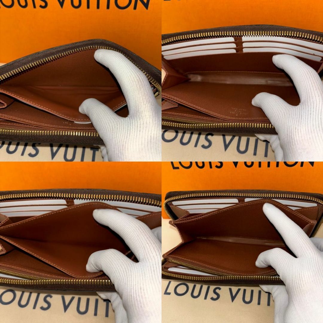 LOUIS VUITTON(ルイヴィトン)の【teru様】定価11万　ルイヴィトン　ジッピーウォレット　モノグラム　長財布 レディースのファッション小物(財布)の商品写真