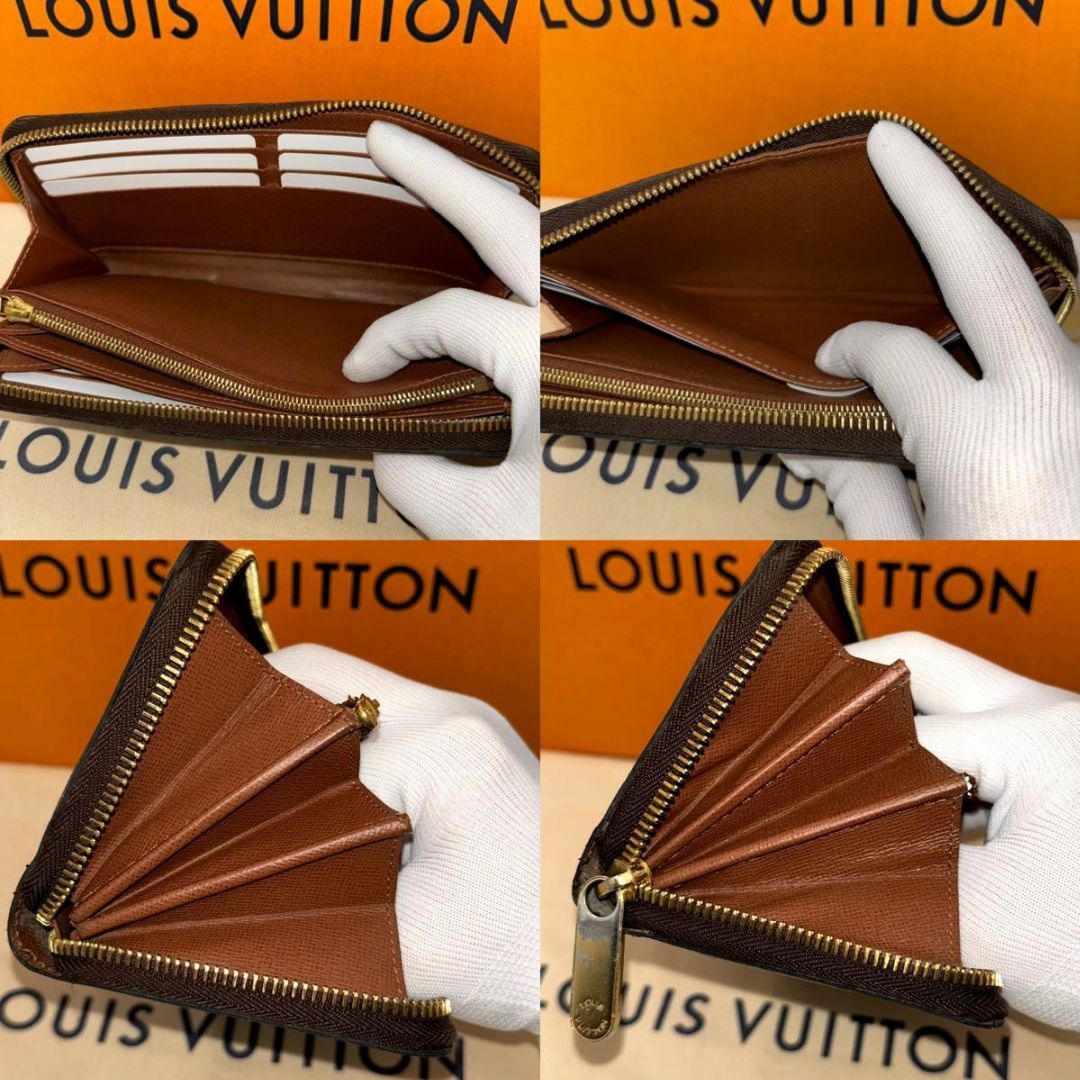 LOUIS VUITTON(ルイヴィトン)の【teru様】定価11万　ルイヴィトン　ジッピーウォレット　モノグラム　長財布 レディースのファッション小物(財布)の商品写真