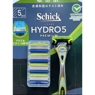 シック(Schick)のシック ハイドロ5 プレミアム 敏感肌用 本体＋替刃4個セット(カミソリ)