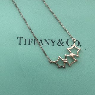 ティファニー(Tiffany & Co.)の箱付き♡ティファニー　ネックレス　シルバー　スター　星　保存袋　ボックス付き(ネックレス)