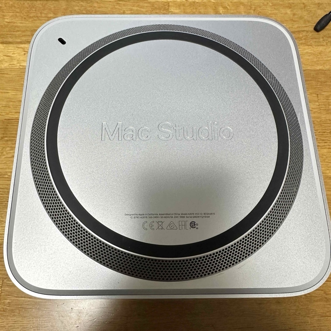 Apple(アップル)のMac Studio M1 Max SSD 1TB スマホ/家電/カメラのPC/タブレット(デスクトップ型PC)の商品写真